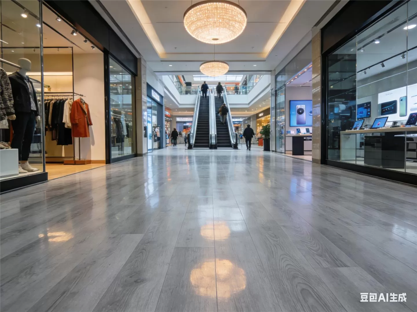 Shopping Mall Flooring